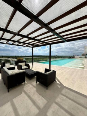 Ocean and Lagoon View Apartment Unique Style, Just 5 Minutes from Hotel Zone